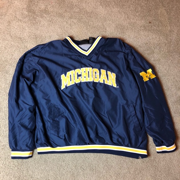 Vintage University of Michigan Pullover - Picture 1 of 8
